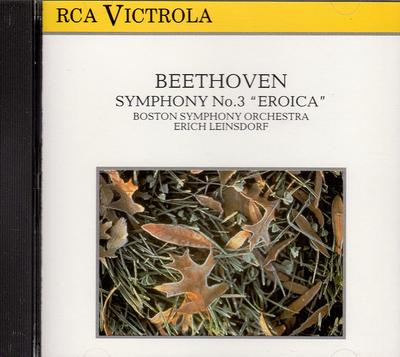 CD BEETHOVEN; LEINSDORF - Symphony 3 78782RV Japan Classical Used