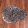 Plasă Grătar Inox 18-30Cm Ustensilă Grătar Plasă Grătar Rotundă Camping Picnic Mâncare Grătar Accesorii Bucătărie