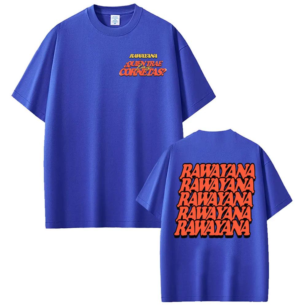 Band Rawayana Quin Trae Las Cornetas Merch Tshirt Unisex Women Fashion Vintage Classic T Shirt ONeck Cotton Oversized T Shirts