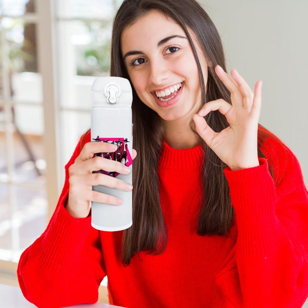 500ml Stainless Steel Bounce Cup Car Cup