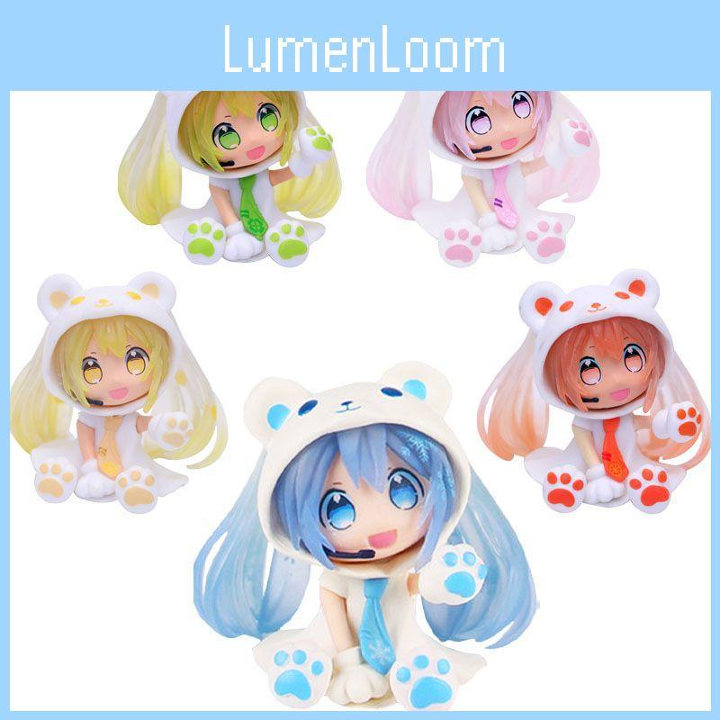 Q Version Hatsune Miku Pvc Figurine Model Toy Highly Detailed Collectible For Anime Fans