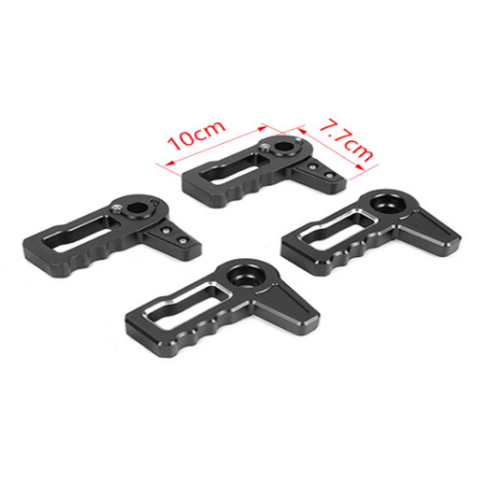 Hard Top Quick Removal Switch Handle Cover Trim for Jeep Wrangler JK 2007-2017 Interior Accessories  Aluminum Alloy