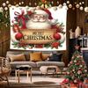 Santa Claus Christmas Tapestry Background Cloth Hanging Cloth Bedroom Bedside Decorative Wall Cloth Rental Dormitory Tapestry