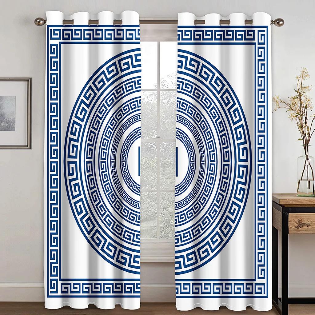 

Affordable Luxury s Modern Style Gold Complimentary Shipping 2-Piece Blackout Window Curtains for Living Room Bedroom Drape Decortion 2x50W130H(CM)&Hook