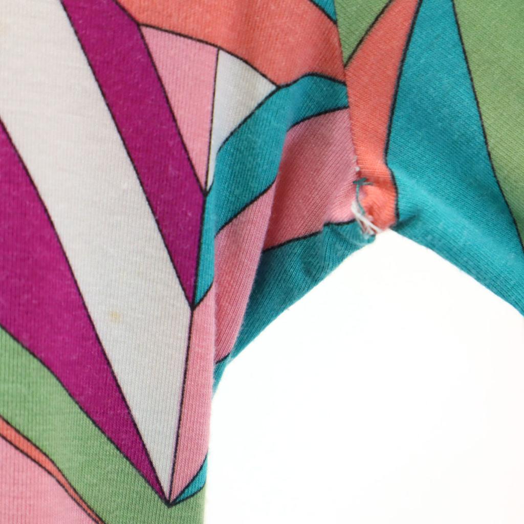 Emilio Pucci Made In Italy Long Sleeve Cut XS Women Used