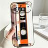 Orange Accent Cassette Funda Phone Cover Case for Google Pixel 10A 8a 6a 10 9 Pro XL 6 7 8 Pro 9a 7a