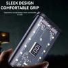 Boîtier Transparent pour Power Bank 6*18650 22.5W Charge Rapide LED Type C + Double Port USB Boîte de Rangement pour Batterie Pour iPhone Samsung