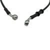 2Pcs Black 300mm To 2200mm 28° 10mm Motorcycle Hydraulic Reinforced Brake Clutch Oil Hose Line Pipe For ATV Dirt Pit Racing Bike