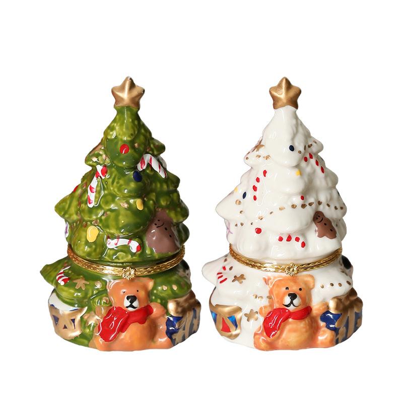 Bear Christmas Tree Aromatherapy Decoration Modern Simplicity Household Creative Small Gifts Desktop Christmas Decoration Crafts