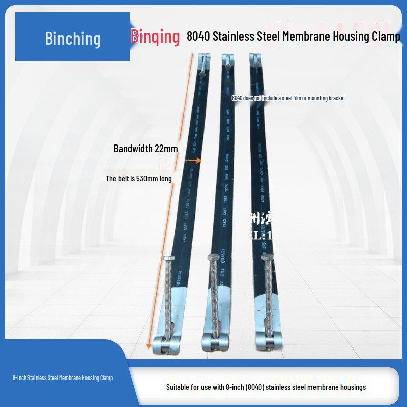 8  Stainless Steel RO Membrane Housing Clamp Fixing Band Other