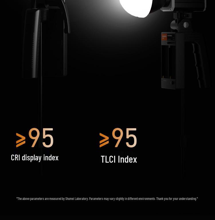 8SOULMATE E60Bi60W Handheld Portable Outdoor Photography Fill Light