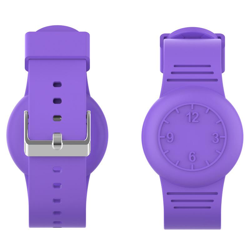 Waterproof Tracker Strap For Apple Airtag Holder Kids Silicone Bracelet For AirTags Watch Band Child Wristband Tracker Accessory