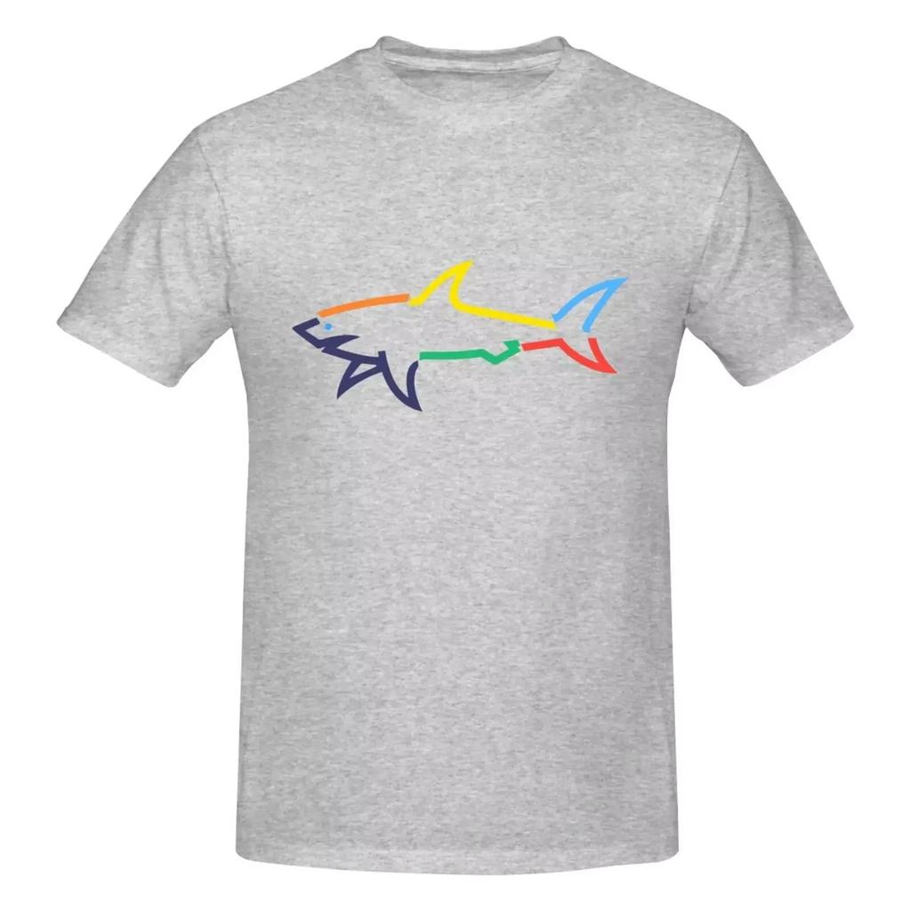 Crew Neck Casual Top Loose Print Short Sleeve Fashion Versatile T-Shirts Men’s