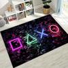 New Gamer Zone Game Controller Cartoon Playroom Rug for Bedroom Living Room Sofa Home Doormat Decor, Kid Non-slip Floor Mat