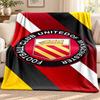 FC Manchester Decke Flanelldecke Weiche Gemütliche Plüschdecke für Sofa Bett Leichte Heimdekoration Outdoor Camping