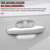 4Pcs/Set Carbon Fiber Scratches Resistant Car Door Handle 3D Sticker For Tesla Model 3 Model S Model X Model Y Roadster Performance Decor
