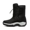 2024 Men's Mid-Tube Outdoor Winter Snow Boots - Large Size