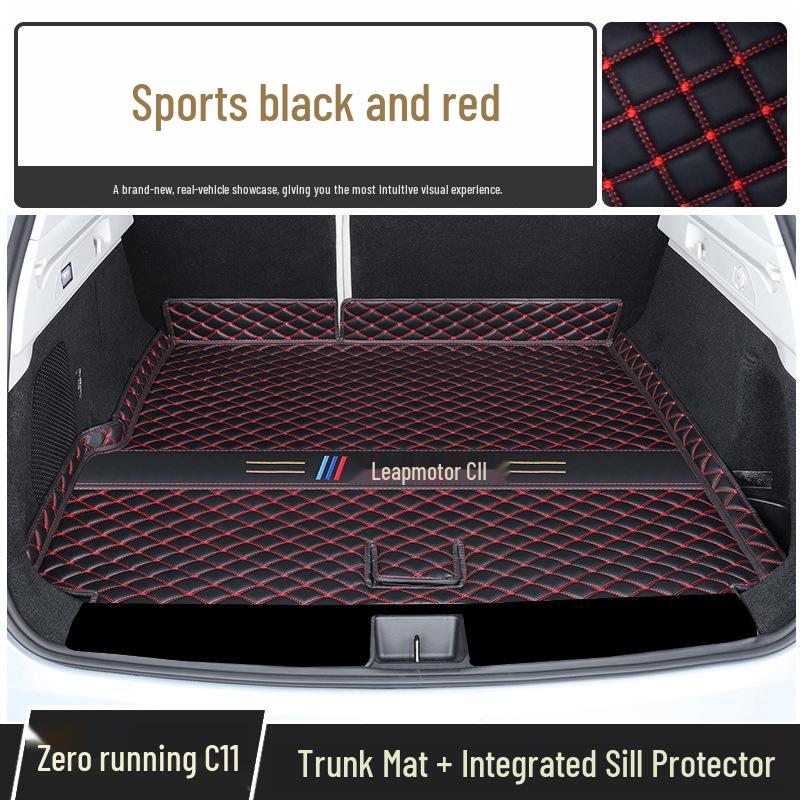 Leapmotor C11 Trunk Mat, Full Coverage, 2026 Model Tail Box Interior.