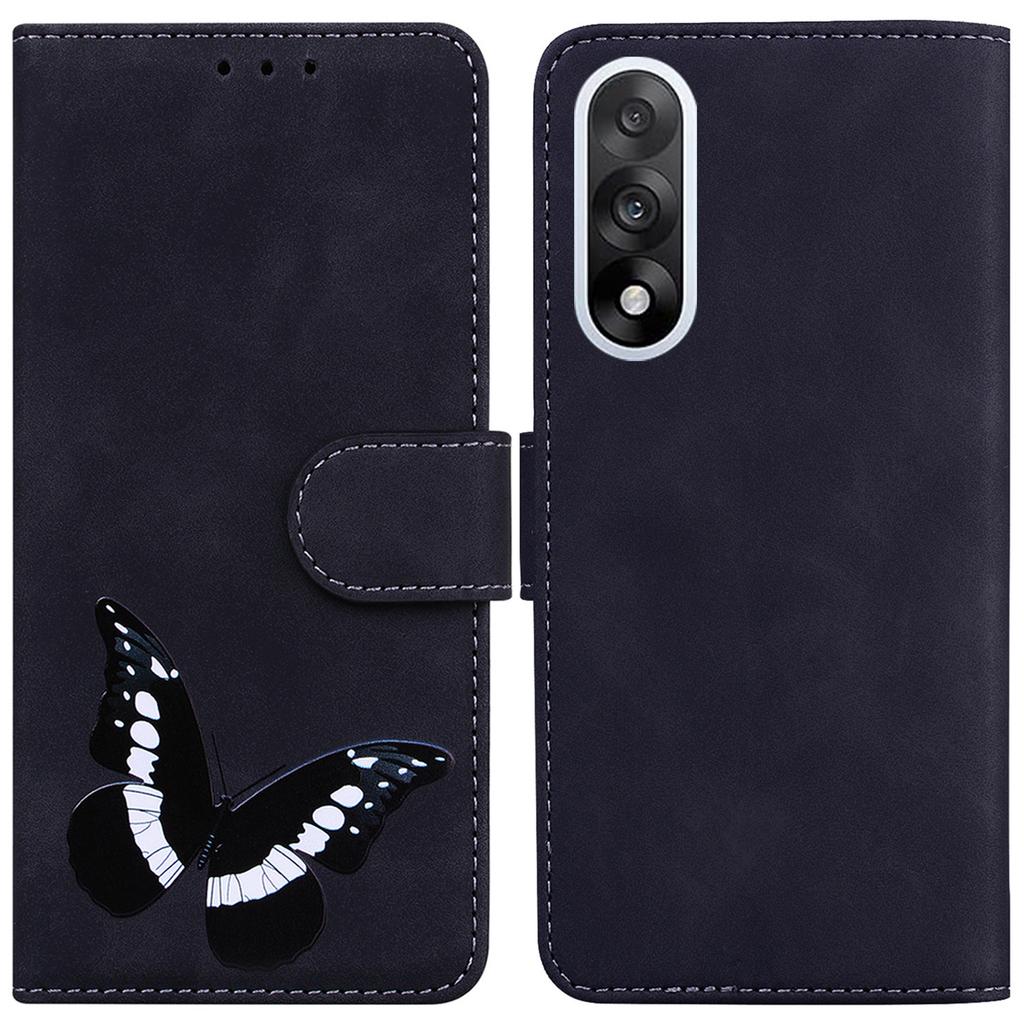For OnePlus Nord 5 5G Stand Case PU Leather Phone Cover Butterfly Printed