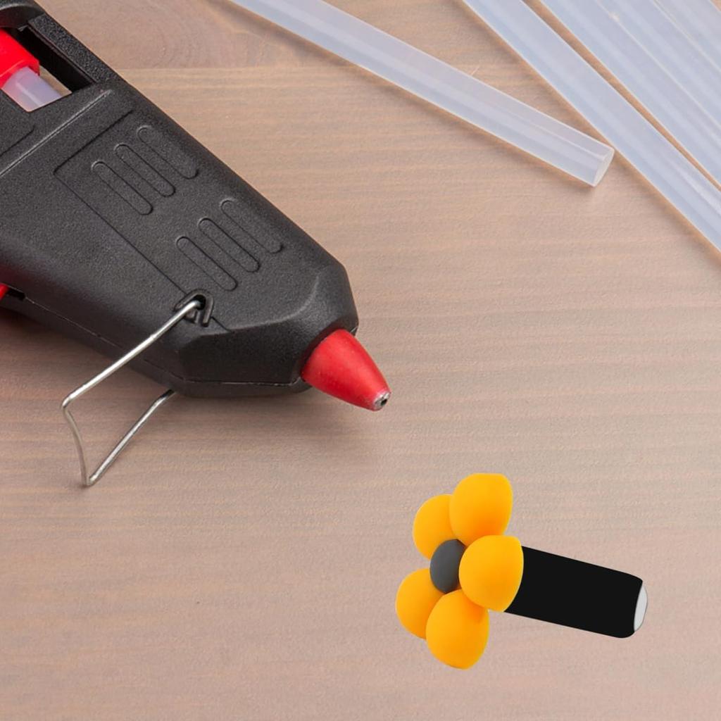 60 Pieces Square Head Car Vent Clips Auto Air freshener Outlet Clips with 1 Storage Box, 9mm Auto Air Conditioner Outlet Clips (Black)