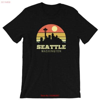 Seattle Washington T Shirt Size S 5xl Vintage Versatile Stylish Soft Breathable Homme Comfortable Streetwear Stretched
