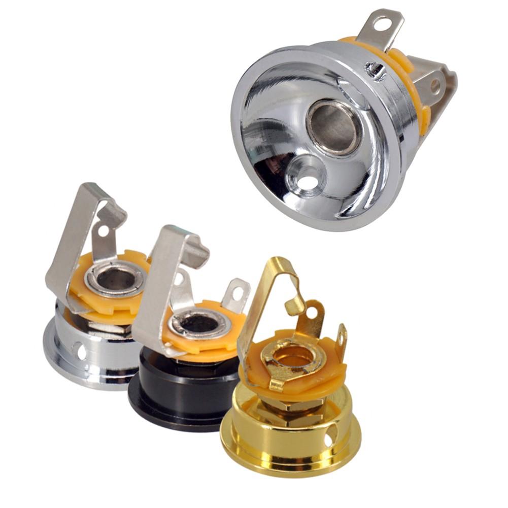 

Socket Jack Guitar Accessory Assembly Electric Guitar срібний
