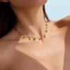 Yori Vielseitiger Bunter Diamant Anhänger Halskette Edelstahl Luxus Halskette Hochwertiger Modischer Glänzender Schmuck Geschenk