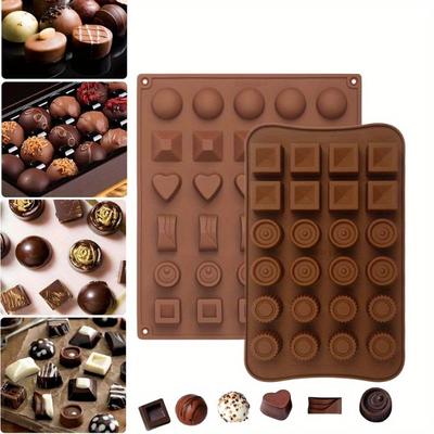 Silicone Chocolate Mold 3D Baking Candy Pastry DIY Tool Easy Release for Various Shapes Perfect for Birthday Cake Decorations