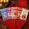 6pcs Horse Year Red Envelope 2026 Chinese Spring Festival Envelopes New Year Red Packet Lucky Money Envelope Kids Blessing Gifts