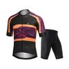 Mens Short Sleeve Cycling Jersey Shorts Set Mountain Bike Breathable Quick Dry