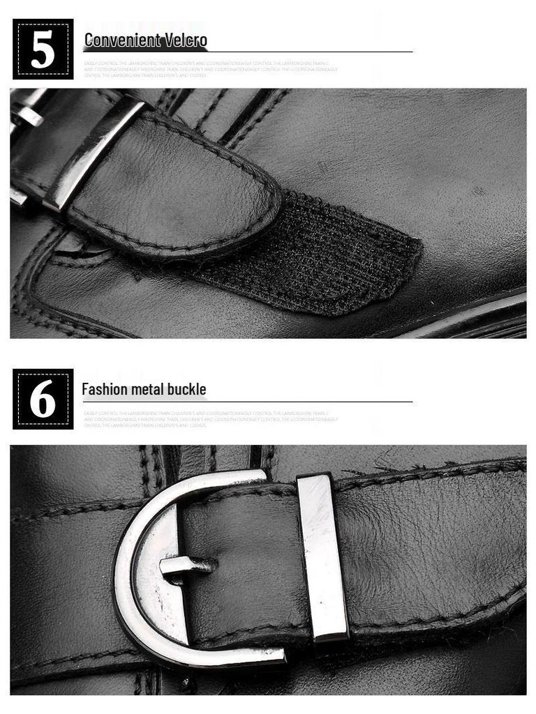 Extra Large Trendy Leather Business Casual Shoes