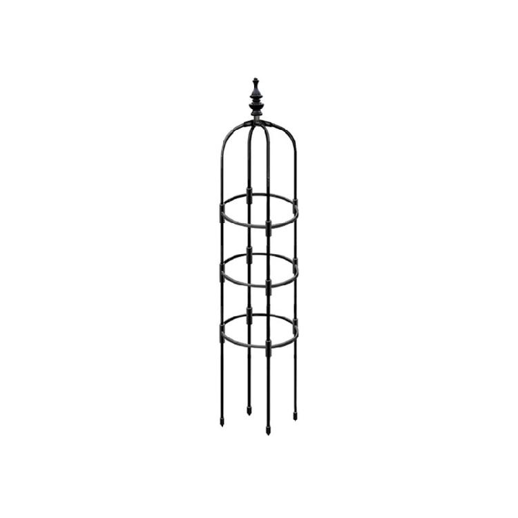 Rust-resistant Garden Stainless Steel Trellis U-Shaped Rings Garden Plant Stake