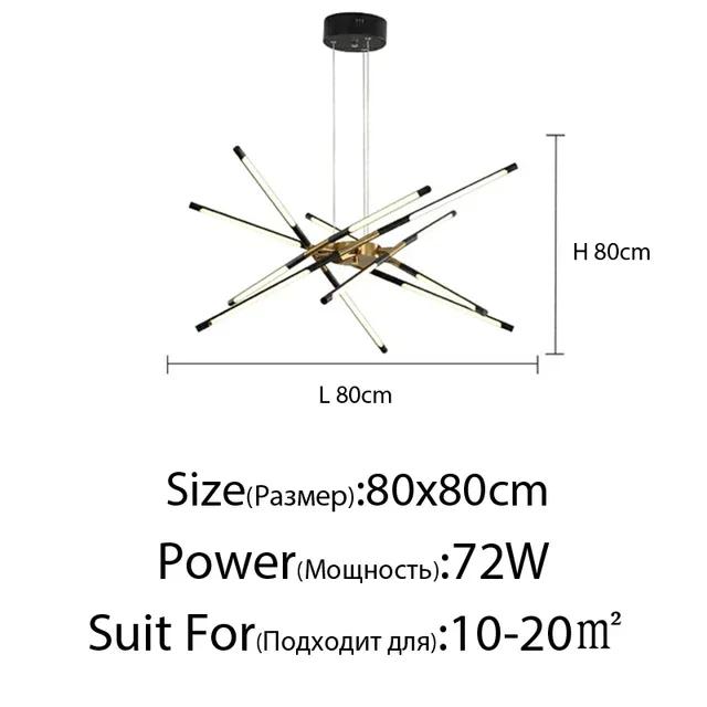 Modern Minimalist Living Room Pendant Lamp Creative Restaurant Bar Chandelier Luxury Bedroom Study Lights Combination Luminaire