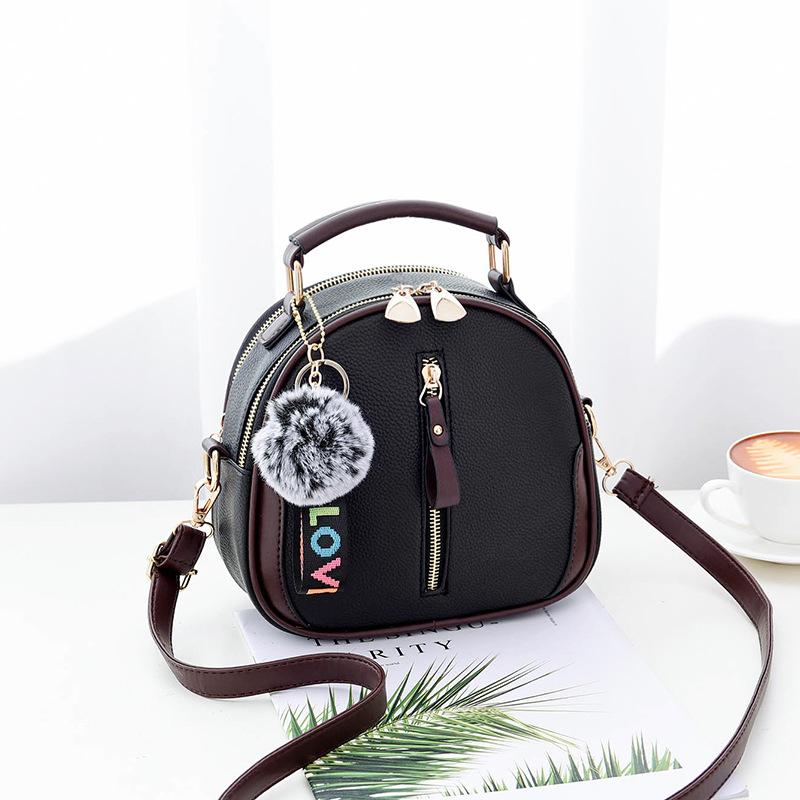 Luxury PU Leather Women's Handbag Small Tote Bag, Fashionable Design Feel Crossbody Bag Ladies Shoulder Bags