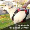 Large Dog Service Dog Harness Pet Supplies Dog Chest Harness Anti-escape Vest Style Traction Rope Reflective Adjustable Breathable Chest Strap