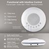 28 Soothing Sounds White Noise Sound Machine for Baby 4 Timer & Memory Function USB Rechargeable Portable Sleep Aid Device