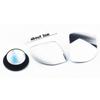 2Pcs Adjustable for Parking Rear View Car Motorcycle Accessories HD Glass Blind Spot Mirror 360 Degree Rotation Convex