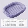 Cooling Latex & Ice Dog Bed for Small/Medium Dogs Breathable  Double-Sided Embossed Summer Mat All-Season Pet Bed