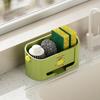 Yousheng Sponge Holder Drain Storage Rack Large Capacity Rust-Resistant Multi-Functional Kitchen Organizer Sink Caddy