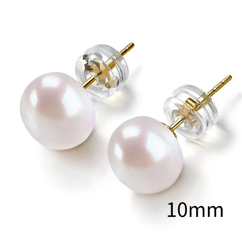 CAOSHI Elegant Versatile Stud Earrings Female Simulated Pearl Accessories for Daily Life Graceful Jewelry for Wedding Ceremony