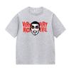 Danhausen Sehr Nett Sehr Böse Print T-Shirt Herren Vintage Mode Baumwolle Kurzarm T-Shirts Hip Hop