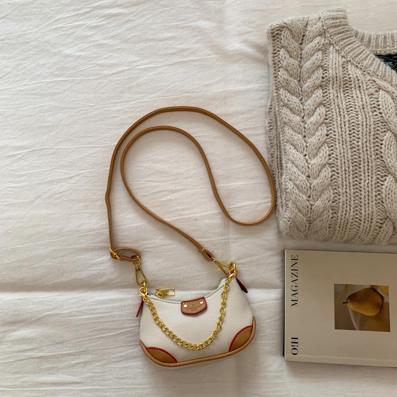 Simple Underarm Women's Single-shoulder Handbag, High Appearance Level Chain Mini Crossbody Bag