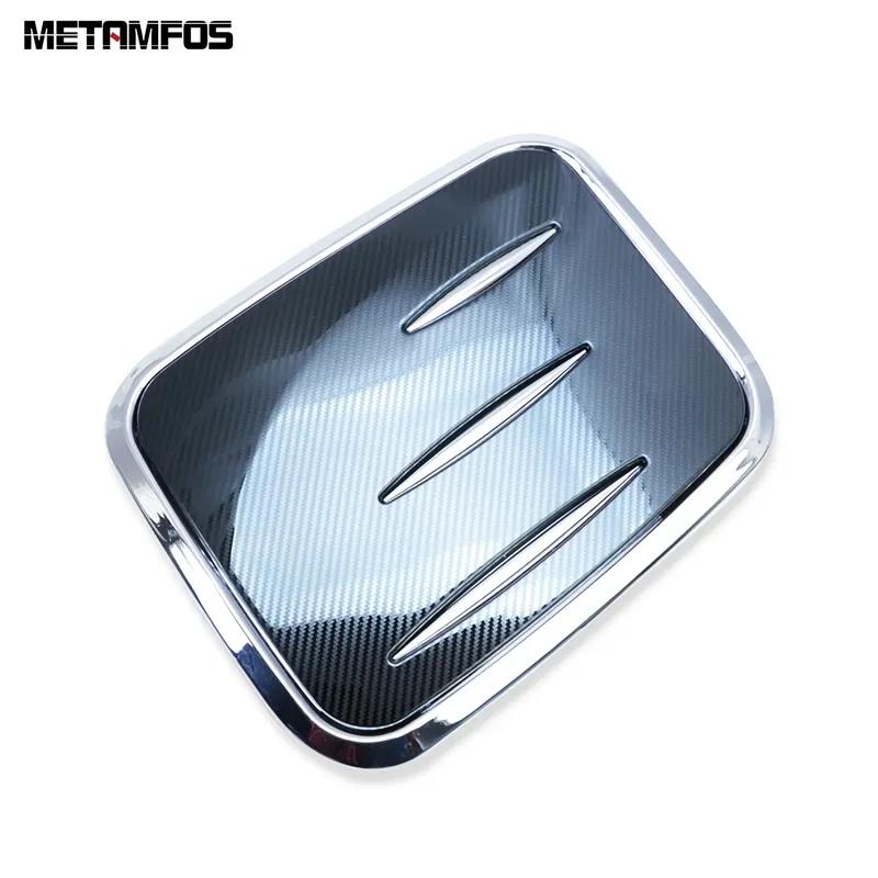 Accessories For Toyota Rav4 Rav 4 2024 2025 Carbon Fiber Fuel Tank Cap Oil Filler Cover Trim Sticker