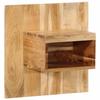 VidaXL Bedside Table 50x27x50 Cm Solid Acacia Wood, Bedside Cabinet, Bedroom Furniture, Bedside Table In 4017524