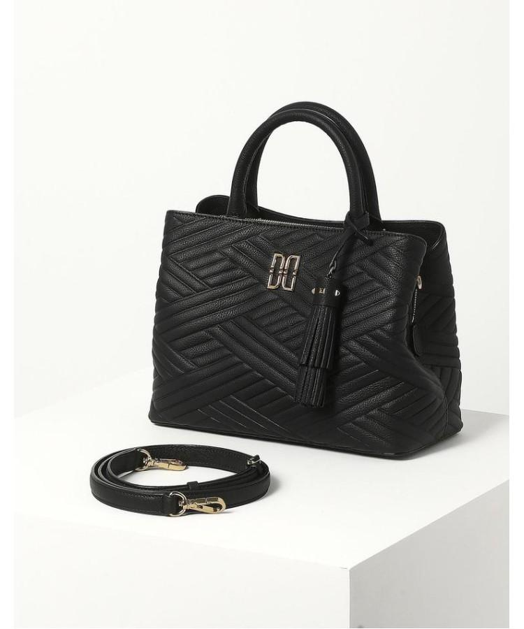 Daks Womens Accessories Black Carlyle Leather Small Tote Bag_Dcba6E366Bk