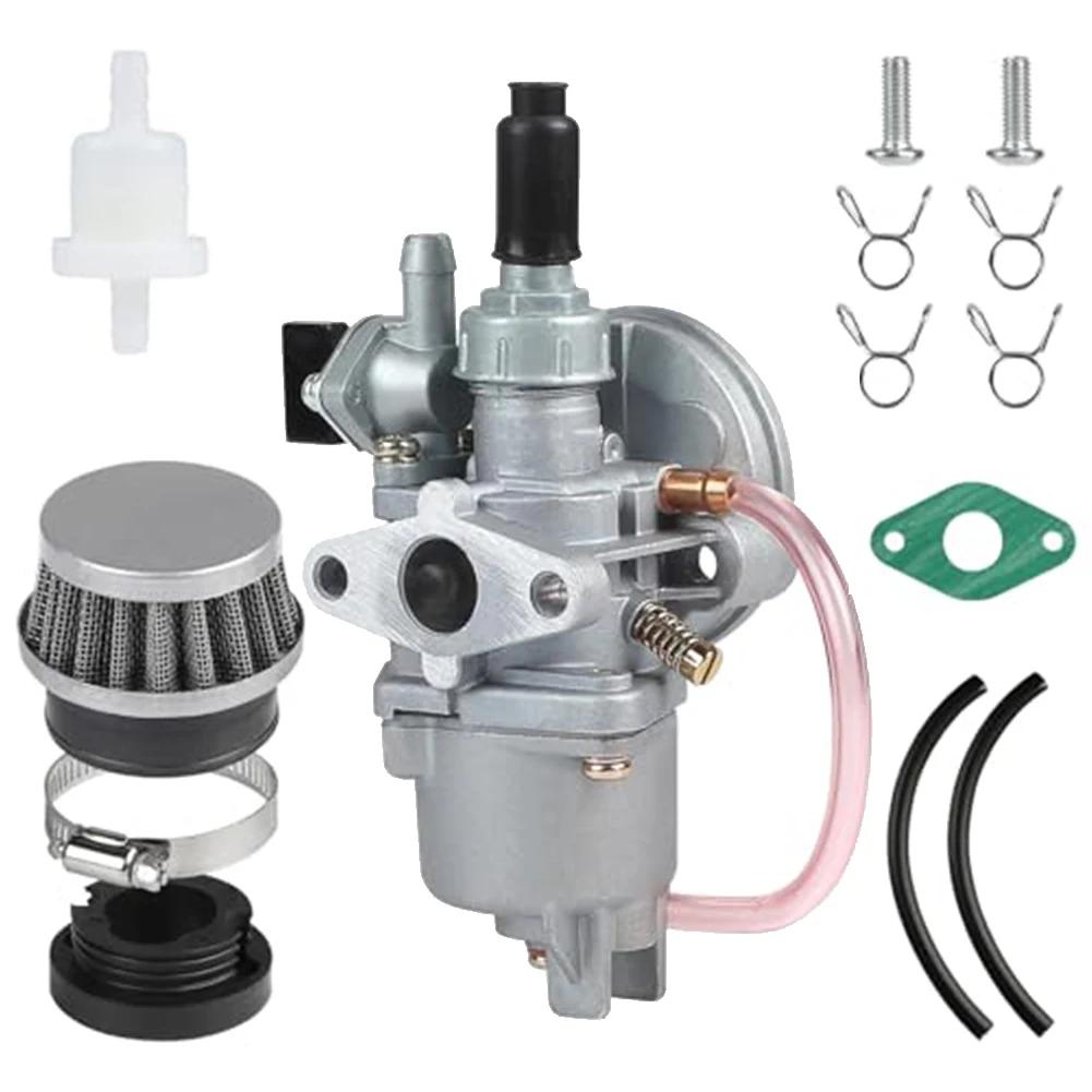 1 Pcs Carburettor Set With Air Filter For 2-Stroke 47cc-49cc Mini Motorcycles 13mm Motorcycle Part Accessories