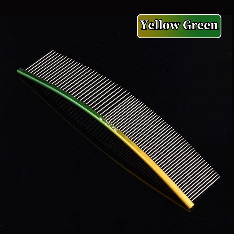 Pet S-shaped & curved Comb Professional Stainless Steel Grooming Comb Dense Sparse Teeth Dog Cat Cleaning Hair Reemoval Comb