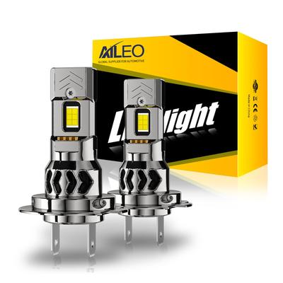 Προβολέας LED AILEO H7, Λάμπα Αυτοκινήτου, Εκρηκτικός Φωτισμός, 18.000 LM, Υψηλή Φωτεινότητα, 6.000K Λευκό