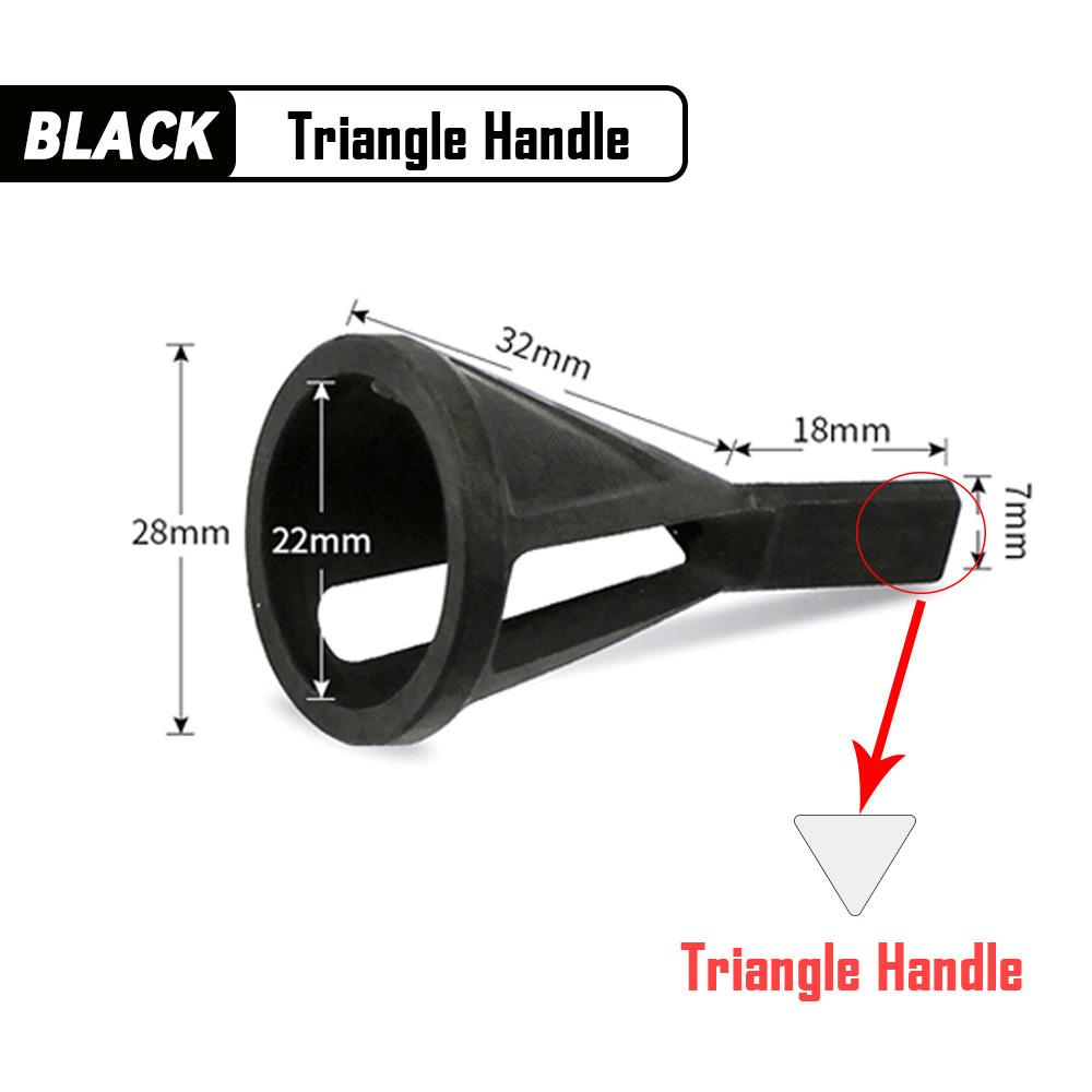Deburring External Chamfer Tool Metal Hex Triangle Trimming Drill Bit for Stainless Steel Copper Screw Fast Remove Burr Removal