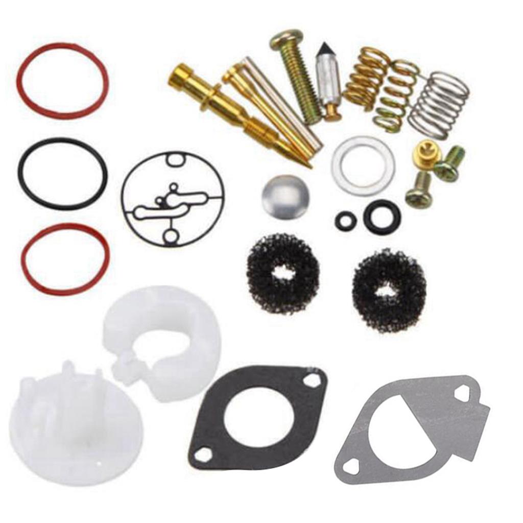 AT19-3X Lawn Mower Carburetor Repair Kit Carb Rebuild Set For Briggs-Stratton 11HP-19HP Master Overhaul For Nikki Carbs